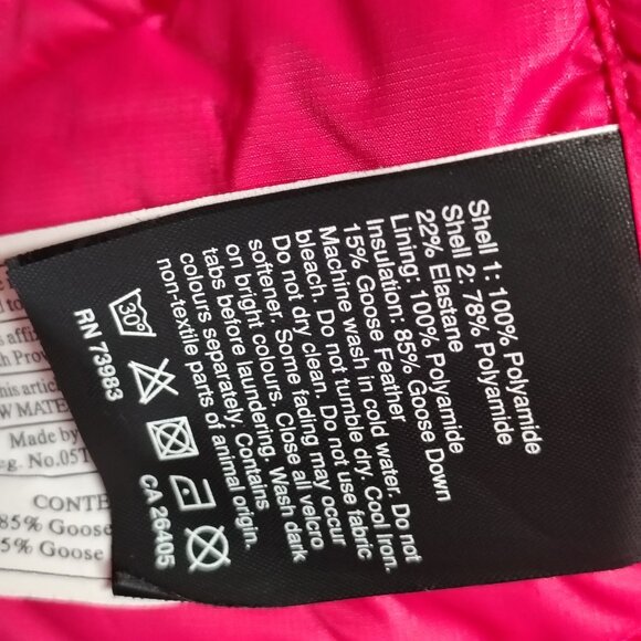 Helly Hansen Down Vest Womens Medium Pink Pertex Microlight 700+ Fill Puffer - Picture 10 of 16